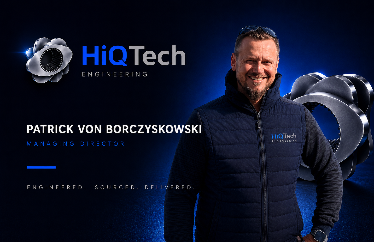 Patrick von Borczyskowski, Managing Director HiQTech Engineering